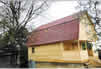 деревянный дом с мансардой, крыша ломаная